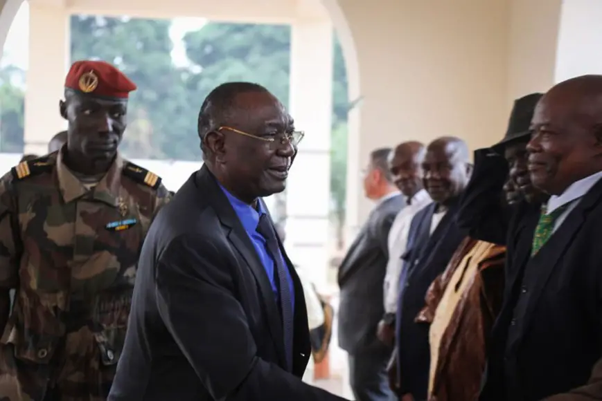 L'ancien président de la Centrafrique, Michel Djotodia. © DR