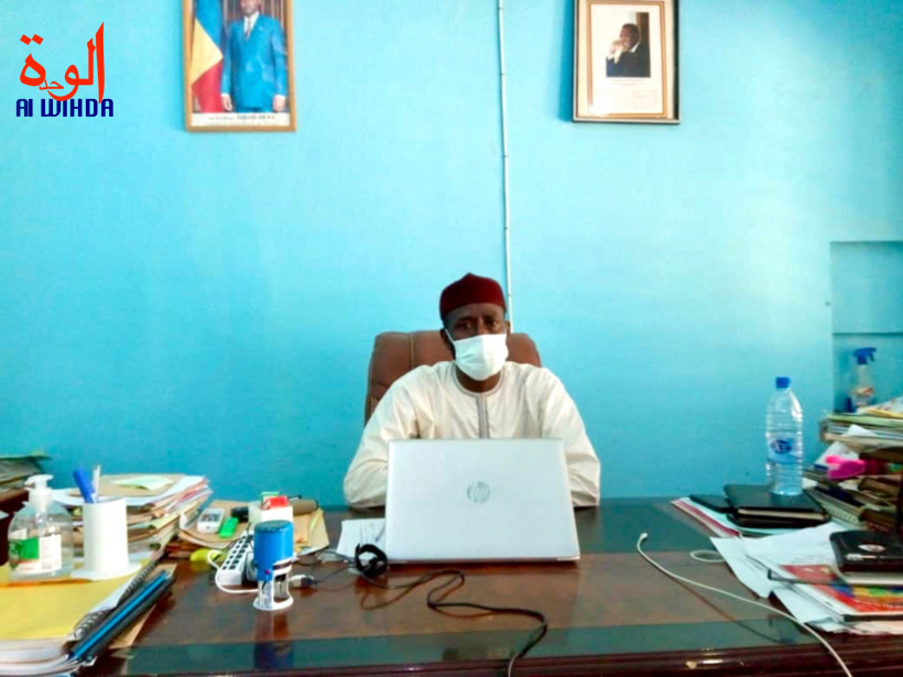 Le délégué sanitaire provinciale du Wadi Fira, Ousman Ismaïl Arim. © Abba Issa/Alwihda Info Le délégué sanitaire provinciale du Wadi Fira, Ousman Ismaïl Arim. © Abba Issa/Alwihda Info