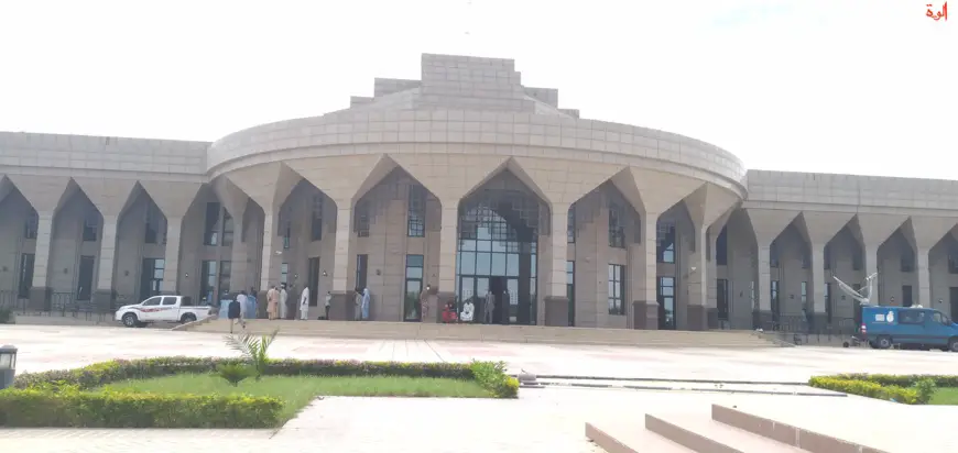 Le Palais de la démocratie au Tchad. © Ben Kadabio/Alwihda Info