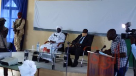 Le ministre en charge de de l'agriculture, Abdoulaye Diar. © Béchir Badjoury/Alwihda Info