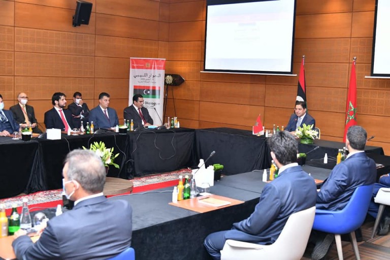 Le Maroc donne un nouveau souffle au dialogue inter-libyen. © DR Le Maroc donne un nouveau souffle au dialogue inter-libyen. © DR