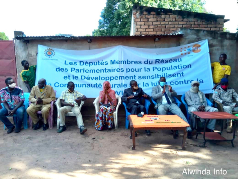 Tchad - Covid-19 : des parlementaires intensifient la sensibilisation au Logone Occidental. © Golmem Ali/Alwihda Info