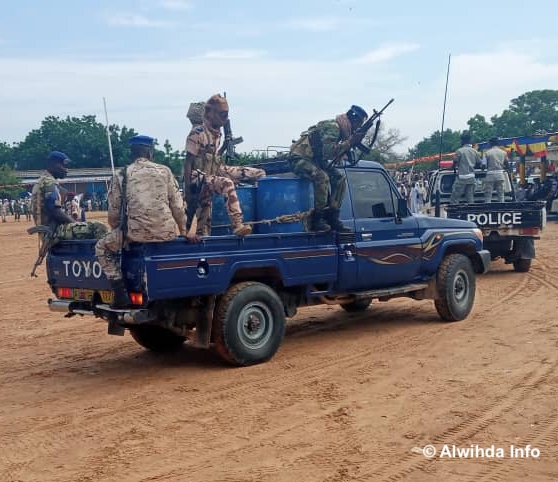 Des gendarmes au Tchad. Illustration © Mahamat Issa Gadaya/Alwihda Info Des gendarmes au Tchad. Illustration © Mahamat Issa Gadaya/Alwihda Info