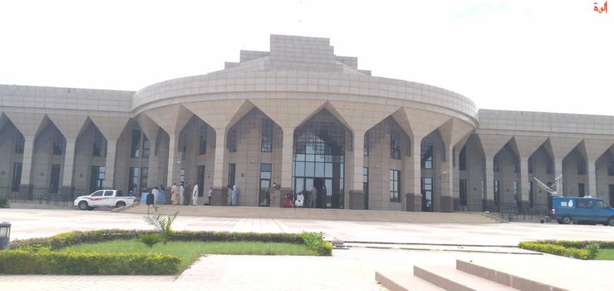 Le Palais de la démocratie au Tchad. © Ben Kadabio/Alwihda Info