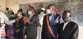 Tchad : le ministre de l'Éducation lance la reprise des cours pour les classes intermédiaires. © Malick Mahamat/Alwihda Info