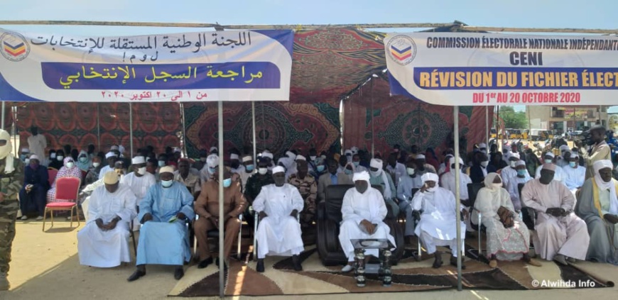 Tchad : lancement de l'opération de révision du fichier électoral à Abéché Tchad : lancement de l'opération de révision du fichier électoral à Abéché