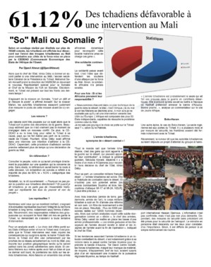 Tchad : "So" Mali ou Somalie ?