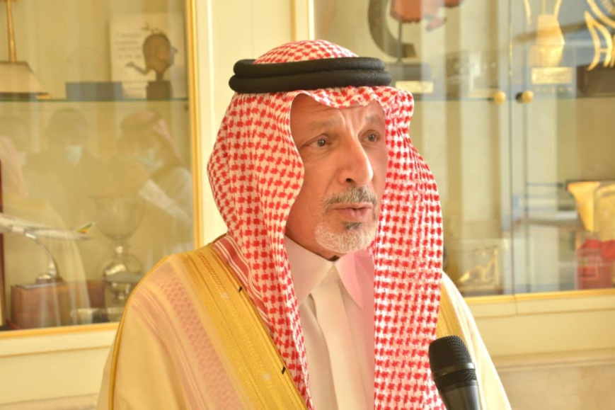 Tchad : un ministre d'État saoudien reçu à la Présidence. © PR Tchad : un ministre d'État saoudien reçu à la Présidence. © PR