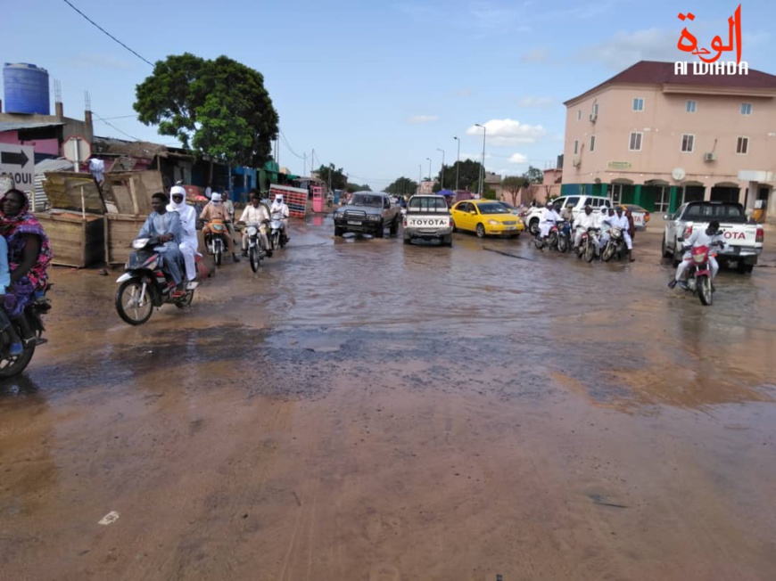 La ville de N'Djamena au Tchad. Illustration © Alwihda Info La ville de N'Djamena au Tchad. Illustration © Alwihda Info