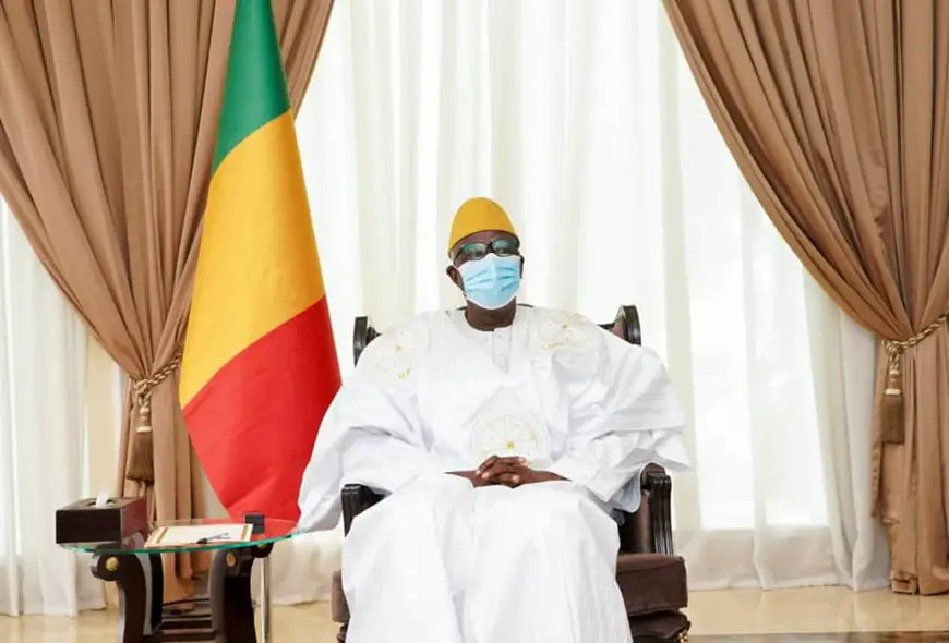 Le président de la transition du Mali, Bah N'Daw. © Présidence Mali