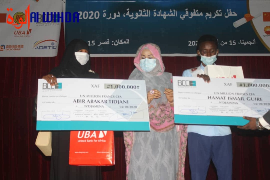 Tchad : le meilleur des meilleurs bacheliers est du lycée Ibnou Cina de N'Djamena. © Alwihda Info