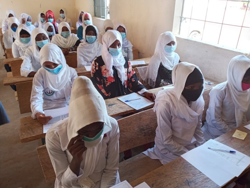 Tchad : 900 candidats composent les épreuves du certificat secondaire d’Al-Azhar. © Min.Éducation Tchad : 900 candidats composent les épreuves du certificat secondaire d’Al-Azhar. © Min.Éducation
