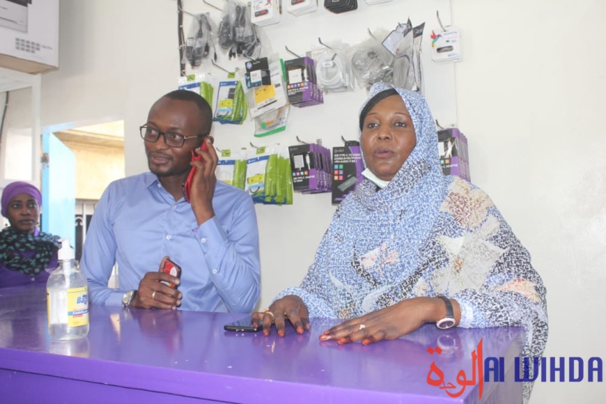 Tchad : Reindos Technologies lance un Espace Tech avec des services variés. © Ben Kadabio/Alwihda Info Tchad : Reindos Technologies lance un Espace Tech avec des services variés. © Ben Kadabio/Alwihda Info