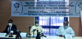 Tchad : l'ONAPE lance l'enquête emploi auprès des entreprises du secteur moderne. © Malick Mahamat/Alwihda Info