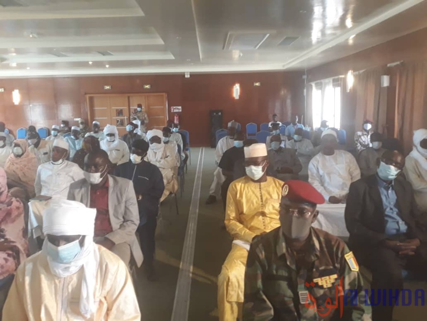 Le pré-forum décentralisé d'Abéché, le 14 octobre 2020. © Alwihda Info Le pré-forum décentralisé d'Abéché, le 14 octobre 2020. © Alwihda Info