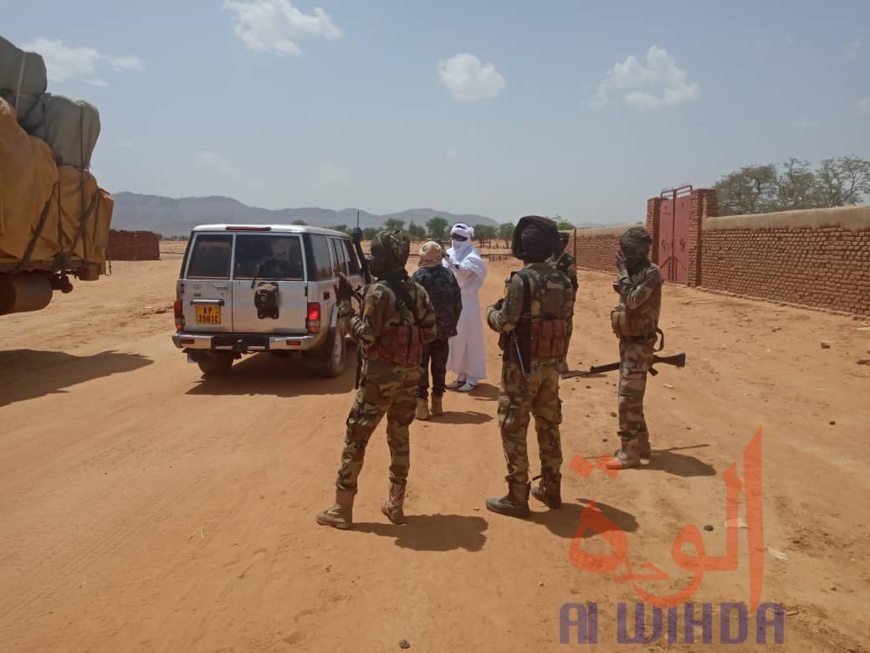 Démantèlement d'une barrière anarchique au Sila, à l'Est du Tchad. Illustration © Mahamat Issa Gadaya/Alwihda Info