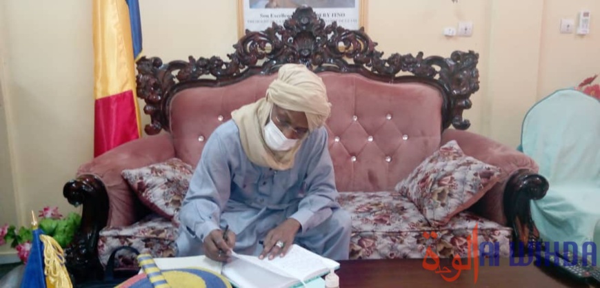 Tchad : le ministre de la Sécurité publique effectue une mission au Sud. © Éric Guedi/Alwihda Info Tchad : le ministre de la Sécurité publique effectue une mission au Sud. © Éric Guedi/Alwihda Info