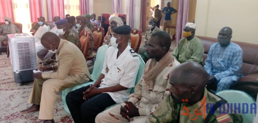 Tchad : le ministre de la Sécurité publique effectue une mission au Sud. © Éric Guedi/Alwihda Info Tchad : le ministre de la Sécurité publique effectue une mission au Sud. © Éric Guedi/Alwihda Info