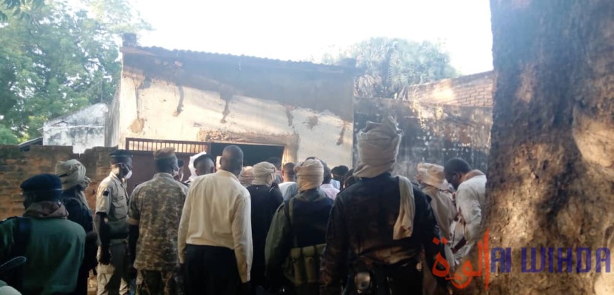 Tchad : le ministre de la Sécurité publique effectue une mission au Sud. © Éric Guedi/Alwihda Info Tchad : le ministre de la Sécurité publique effectue une mission au Sud. © Éric Guedi/Alwihda Info