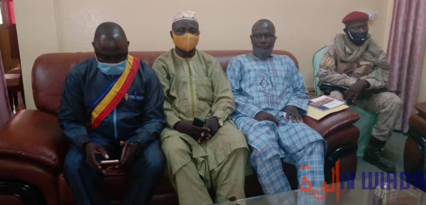 Tchad : le ministre de la Sécurité publique effectue une mission au Sud. © Éric Guedi/Alwihda Info Tchad : le ministre de la Sécurité publique effectue une mission au Sud. © Éric Guedi/Alwihda Info