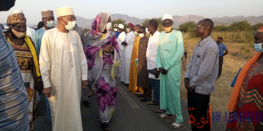 Tchad : la ministre de la Femme au Guéra, à la tête d'une délégation