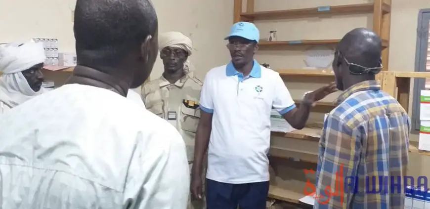 Tchad : au Sila, le gouverneur au chevet du personnel soignant de Goz Beida