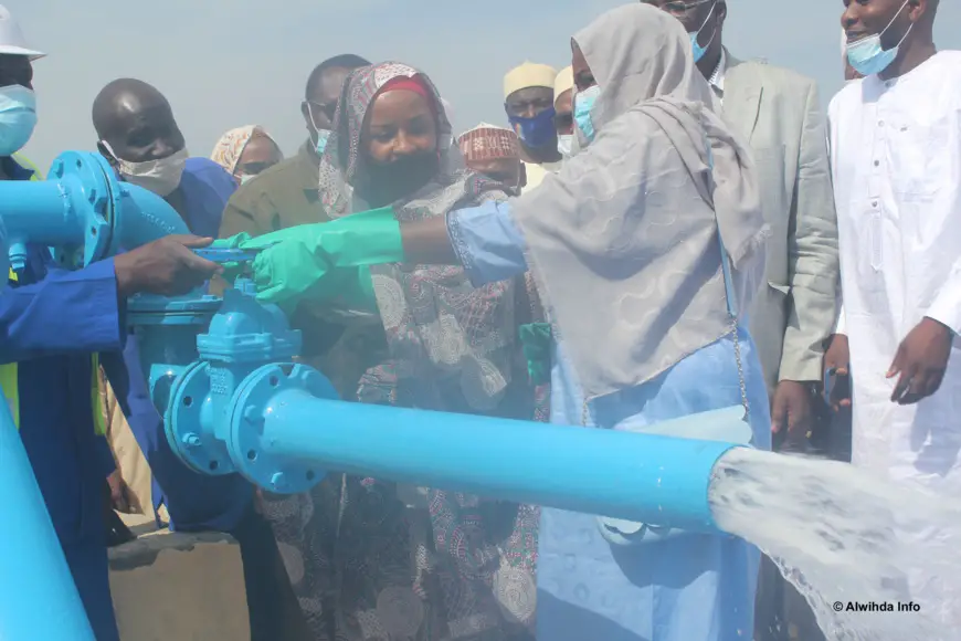 Tchad : la STE abreuve Guinebor avec un nouveau réseau de distribution d'eau