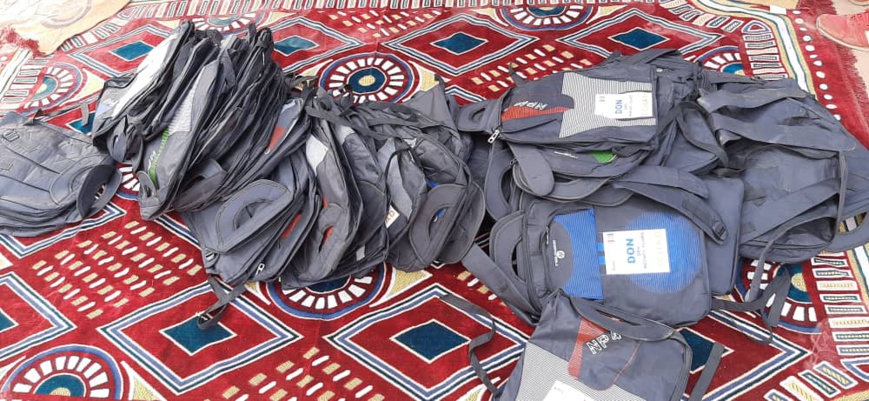 Tchad : le Rotary Club offre des kits scolaires à des enfants atteints de poliomyélite