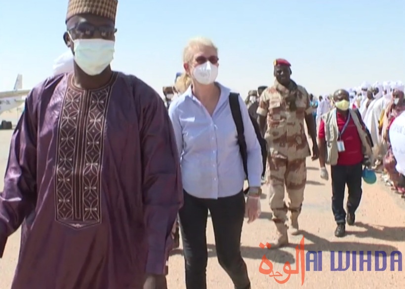 Tchad : une délégation de l'Unicef en mission à Faya. © Abdoulaye Adoum Akim/Alwihda Info