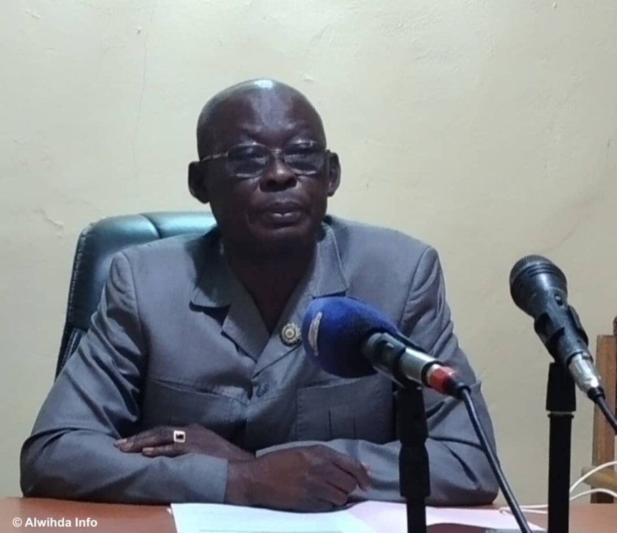 Le chef de l'opposition Felix Romadoumngar Nialbe. © Malick Mahamat/Alwihda Info