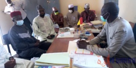 Tchad : le recteur d'académie du centre inspecte les structures éducatives au Guéra. © Béchir Badjoury/Alwihda Info