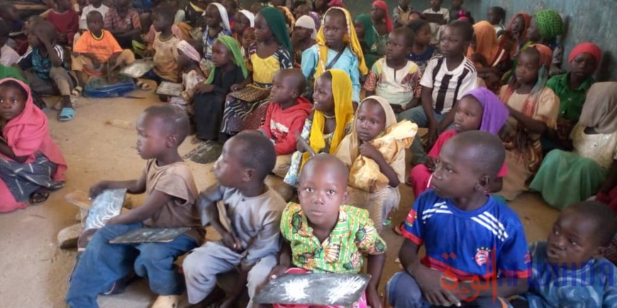 Tchad : le recteur d'académie du centre inspecte les structures éducatives au Guéra. © Béchir Badjoury/Alwihda Info