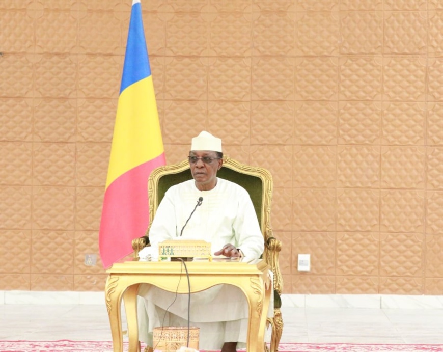 Tchad : Idriss Déby assure qu'il n'influence rien pour le Forum et "ne joue pas au clown". © PR Tchad : Idriss Déby assure qu'il n'influence rien pour le Forum et "ne joue pas au clown". © PR