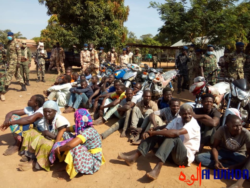 Tchad : 46 arrestations et 16 motos saisies à Moundou pour violation du couvre-feu. © Golmem Ali/Alwihda Info