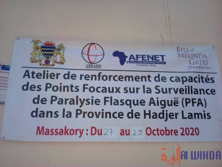 Tchad : au Hadjer Lamis, un projet pour renforcer la surveillance de paralysie flash aigüe. © Massakory Mbainaissem Gédéon/Alwihda Info Tchad : au Hadjer Lamis, un projet pour renforcer la surveillance de paralysie flash aigüe. © Massakory Mbainaissem Gédéon/Alwihda Info