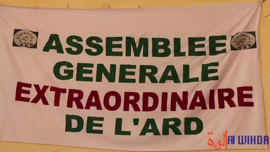 Tchad : le parti ARD adopte plusieurs résolutions à l'issue de son assemblée générale. © Golmem Ali/Alwihda Info