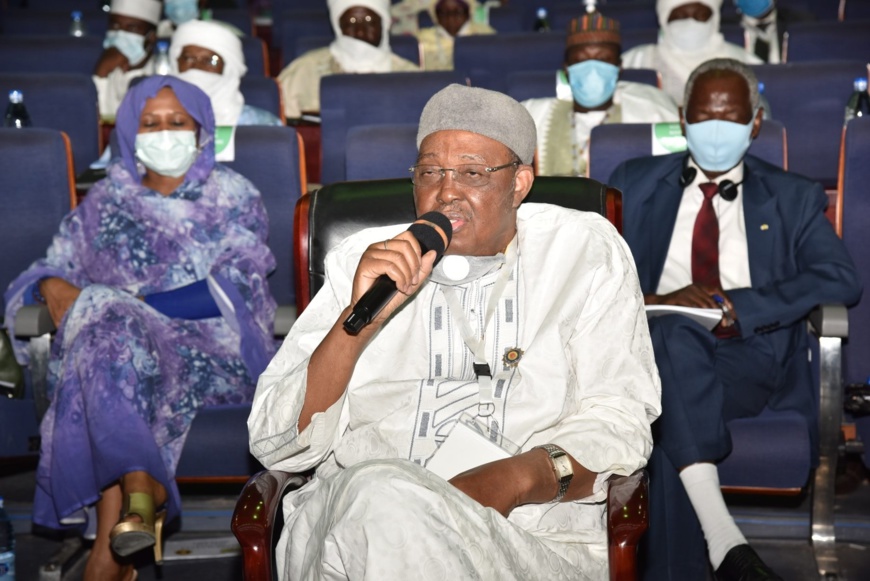 Le président de l'Assemblée nationale, Dr. Haroun Kabadi. Le président de l'Assemblée nationale, Dr. Haroun Kabadi.