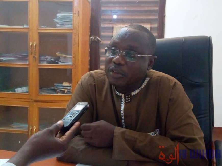 Le délégué sanitaire provincial du Ouaddai, Dr. Abdelmahamoud chêne. © Abba Issa/Alwihda Info Le délégué sanitaire provincial du Ouaddai, Dr. Abdelmahamoud chêne. © Abba Issa/Alwihda Info