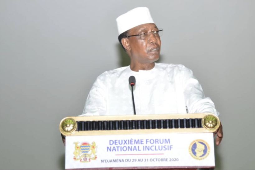 خطاب مشير تشاد إدريس ديبي إتنو ، رئيس الجمهورية ، بمناسبة اختتام المنتدى الثاني الوطني الشامل خطاب مشير تشاد إدريس ديبي إتنو ، رئيس الجمهورية ، بمناسبة اختتام المنتدى الثاني الوطني الشامل