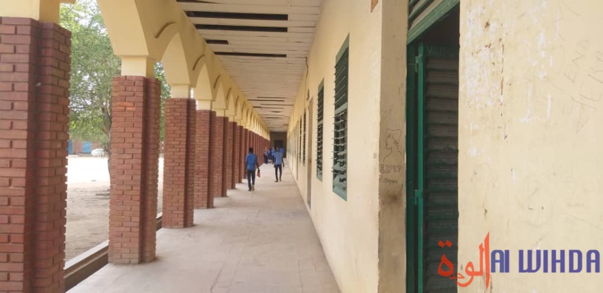 Le Lycée national Franco-arabe d'Abéché. © Hamid Mahamat Issa/Alwihda Info Le Lycée national Franco-arabe d'Abéché. © Hamid Mahamat Issa/Alwihda Info