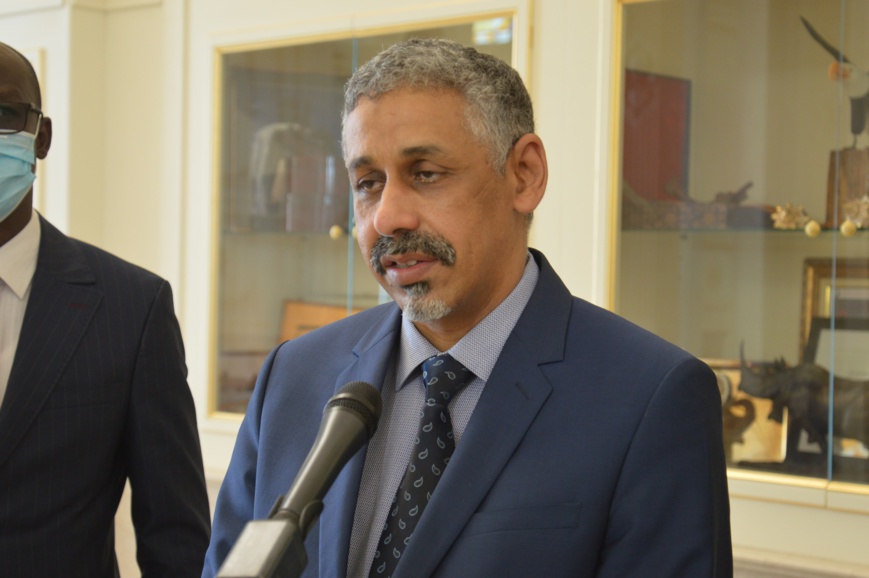 Le directeur général de la Banque Arabe pour le Développement en Afrique (BADEA), Dr. Sidi Ould Taha. © PR