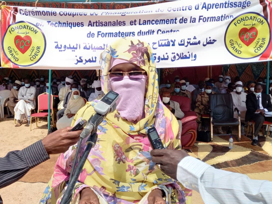 Tchad : la FGC inaugure un centre d'apprentissage en techniques artisanales à Abéché Tchad : la FGC inaugure un centre d'apprentissage en techniques artisanales à Abéché