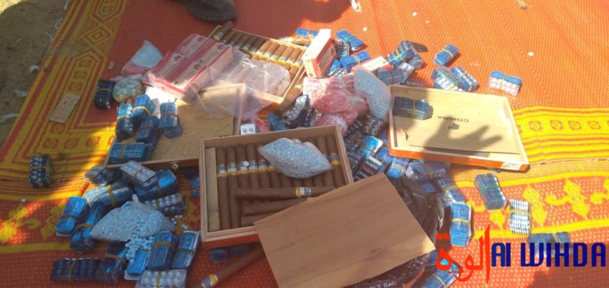 Tchad : des produits illicites saisis par les services des douanes