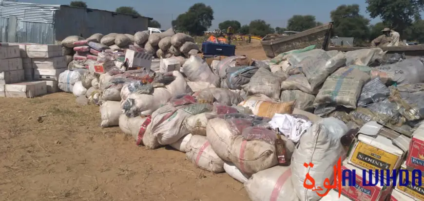 Tchad : des produits illicites saisis par les services des douanes