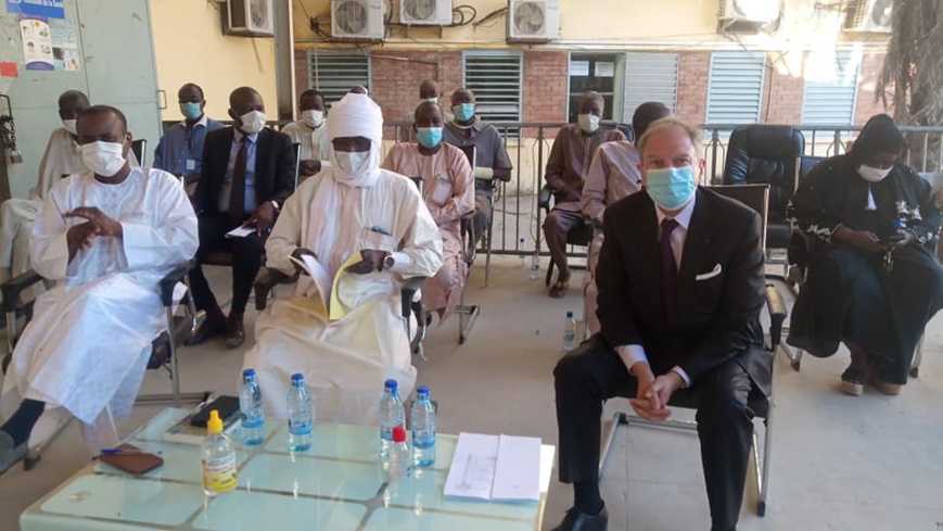 Tchad : des équipements médicaux remis par la France pour faire face à la Covid-19. © Min.Santé Tchad : des équipements médicaux remis par la France pour faire face à la Covid-19. © Min.Santé