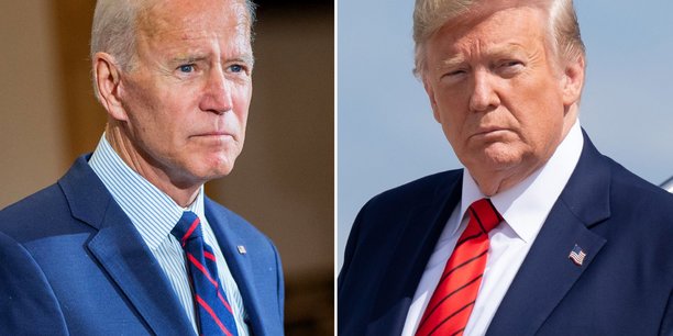 Joe Biden et Donald Trump. © DR