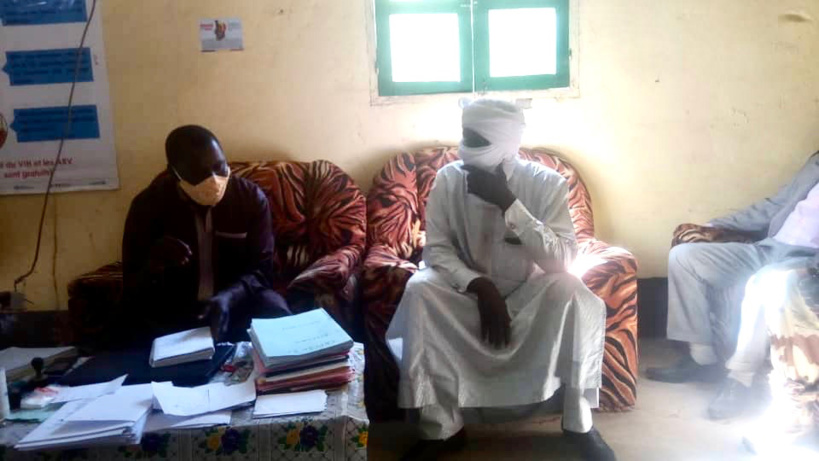 Tchad : le préfet de la Kabbia encourage le corps médical à l'assiduité dans le travail Tchad : le préfet de la Kabbia encourage le corps médical à l'assiduité dans le travail