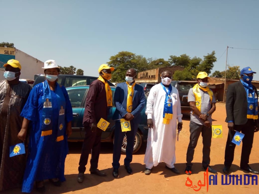 Tchad : un militant finance la construction d'un bâtiment pour le MPS à Moundou Tchad : un militant finance la construction d'un bâtiment pour le MPS à Moundou