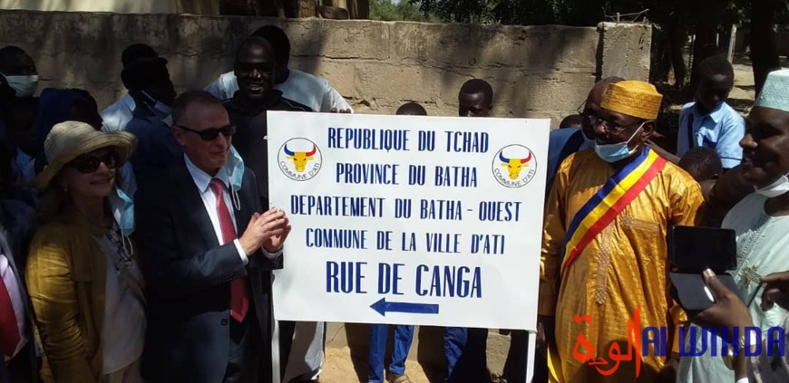 Tchad : haut fonctionnaire de l'UE, Canga Diego se rend à Ati sur les traces de son père Tchad : haut fonctionnaire de l'UE, Canga Diego se rend à Ati sur les traces de son père