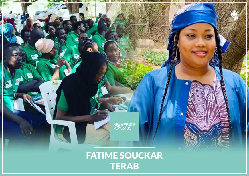 Prix Africa 35.35 : Fatime Souckar Terab dans la liste des 35 jeunes qui font bouger l’Afrique en 2020 !